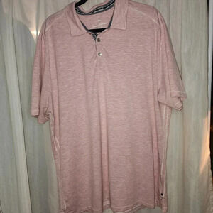 Tommy Bahama Coasta Vera Pink Polo Size XL